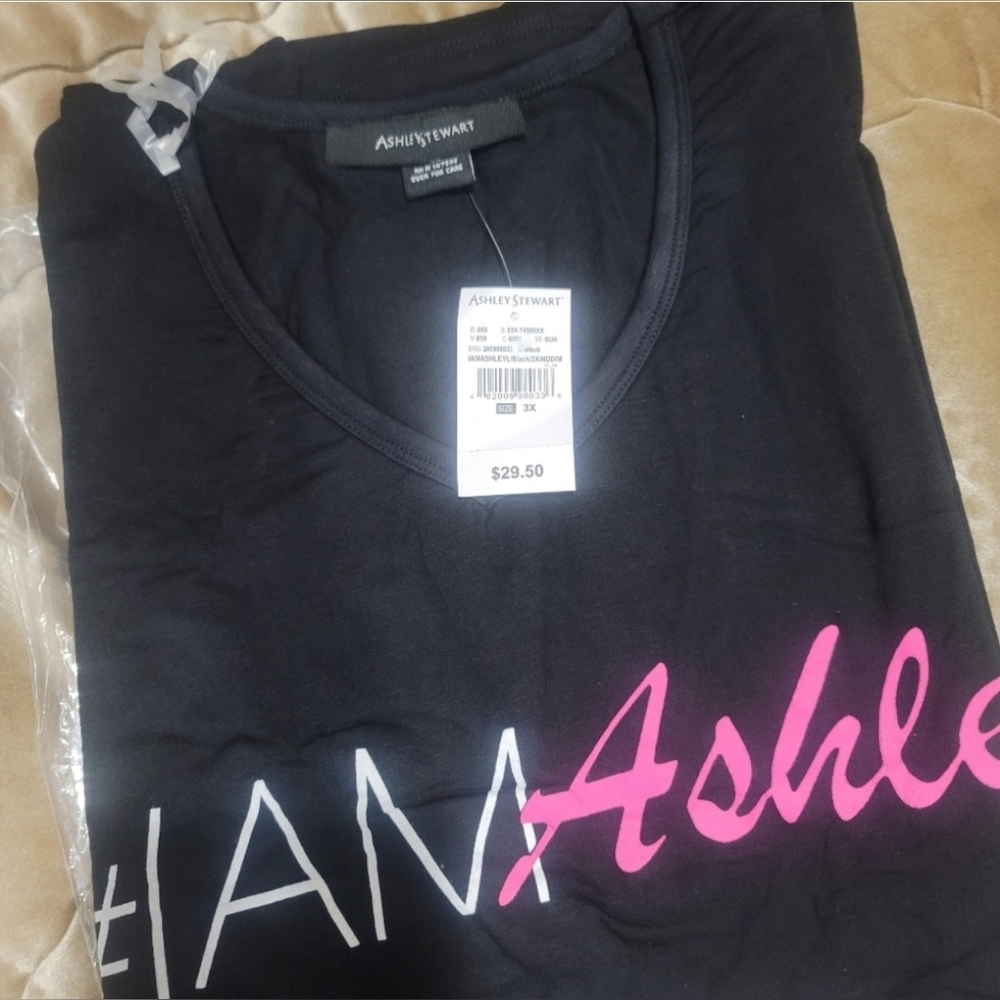 #1AM ASHLEYL/ BLACK/ 3X/ - Picture 3 of 5